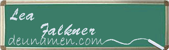 Lea Falkner Visitenkarte
